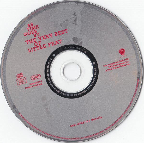 Little Feat : As Time Goes By: The Very Best Of Little Feat (CD, Comp, RE, RP)