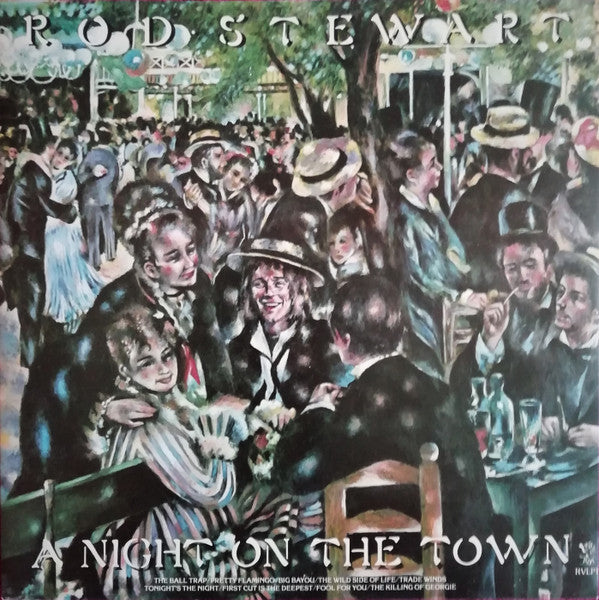 Rod Stewart : A Night On The Town (LP, Album)