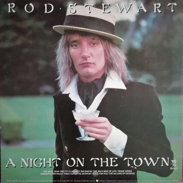 Rod Stewart : A Night On The Town (LP, Album)