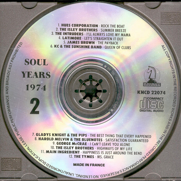 Various : Soul Years 1974 (2xCD, Comp)