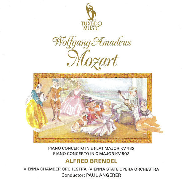 Wolfgang Amadeus Mozart, Alfred Brendel, Wiener Kammerorchester, Orchester Der Wiener Staatsoper, Paul Angerer : Piano Concerto In E-flat Major, Kv 482 / Piano Concerto In C Major, Kv 503 (CD, Comp)