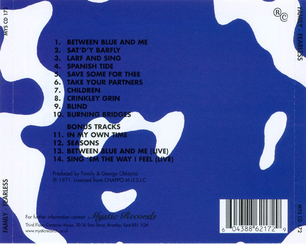 Family (6) : Fearless (CD, Album, RE)