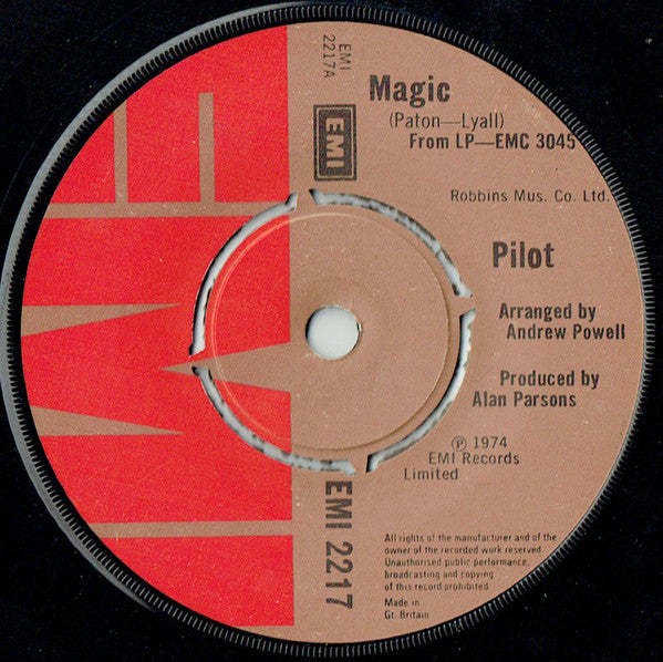 Pilot : Magic (7", Single)