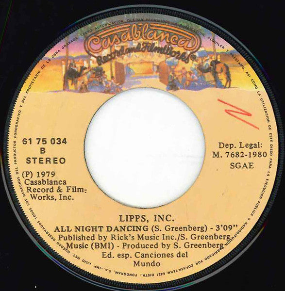 Lipps Inc* : Funkytown (7", Single)