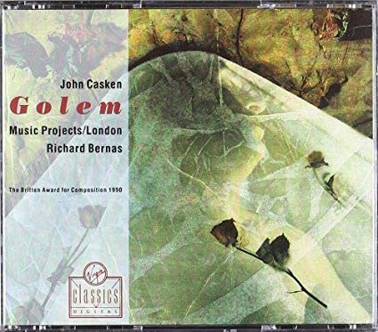 John Casken, Music Projects/London, Richard Bernas, Adrian Clarke (4), John Hall (65), Patricia Rozario, Christopher Robson : Golem (2xCD, Album)