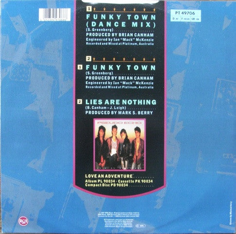 Pseudo Echo : Funky Town (12", Single)