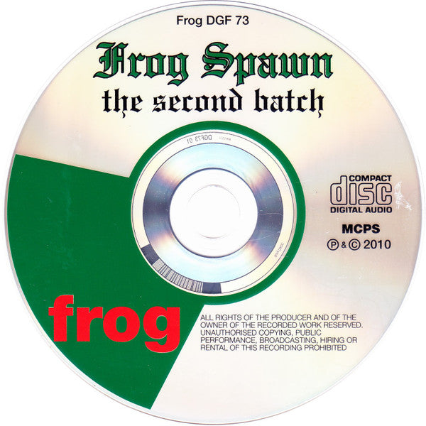 Various : Frog Spawn - The Second Batch (CD, Comp, RM)