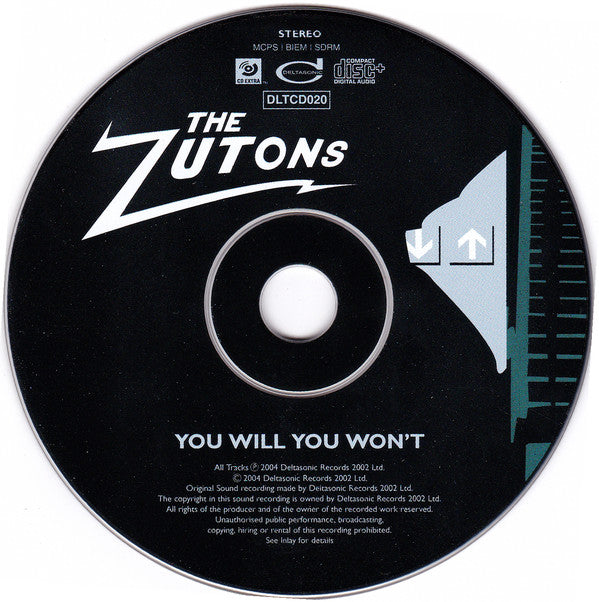 The Zutons : You Will You Won't... (CD, Single, Enh)