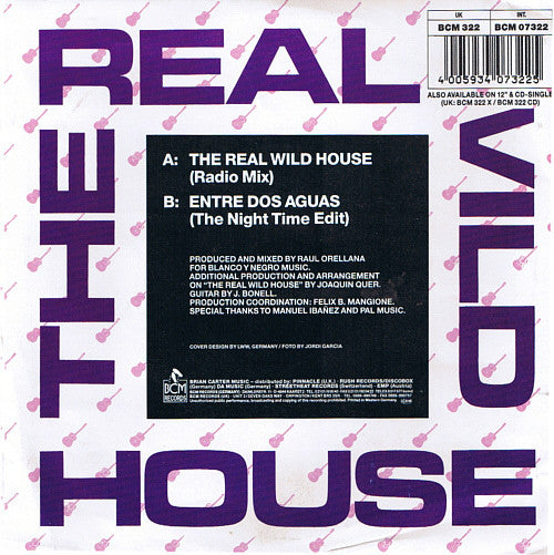 Raúl Orellana : The Real Wild House (7", Single)