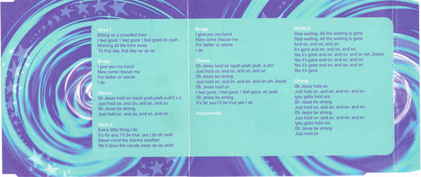 B*Witched : Jesse Hold On (CD, Single, Enh)