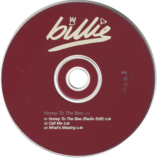 Billie Piper : Honey To The Bee (CD, Single, CD1)