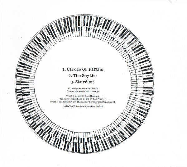 Clinic : Circle Of Fifths (CD, Single, Promo)