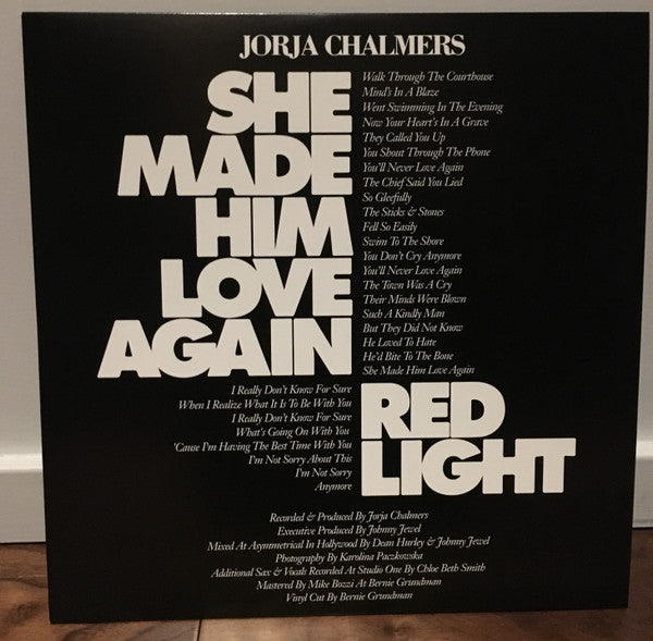 Jorja Chalmers : Human Again (LP, Album, Pin)