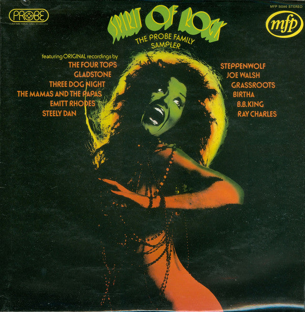 Various : Spirit Of Rock (The Probe Family Sampler) (LP, Comp)