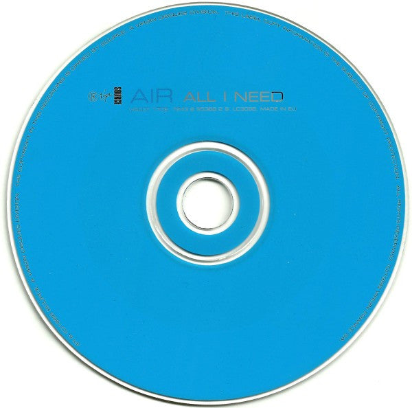 AIR : All I Need (CD, Single)