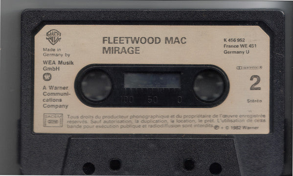 Fleetwood Mac : Mirage (Cass, Album, Chr)