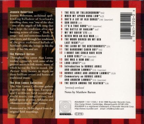 Jeannie Robertson : The Queen Among The Heather (CD, Comp)