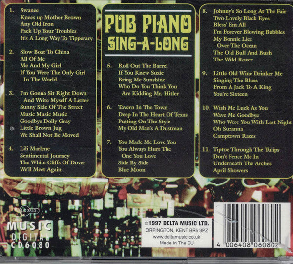 Unknown Artist : Pub Piano Sing-A-Long (CD, Comp)