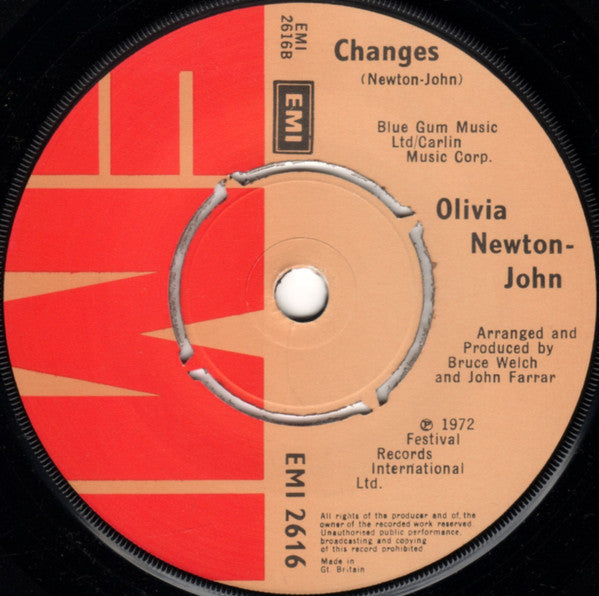 Olivia Newton-John : Sam (7", Single)