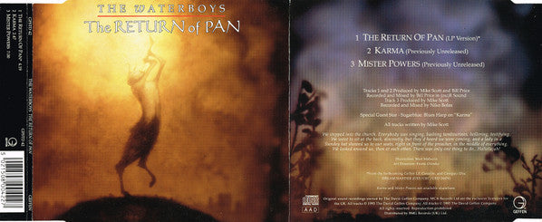 The Waterboys : The Return Of Pan (CD, Single)