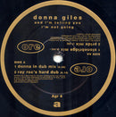 Donna Giles : And I'm Telling You I'm Not Going (12")