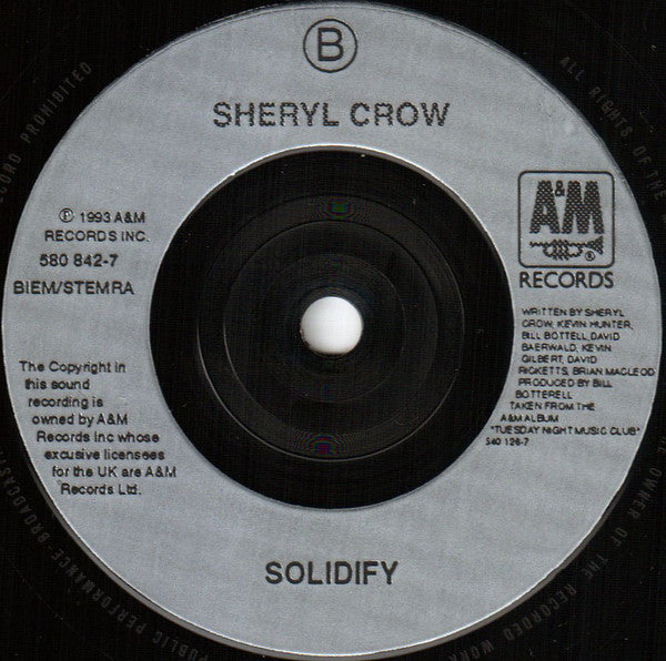 Sheryl Crow : All I Wanna Do (7", Single)