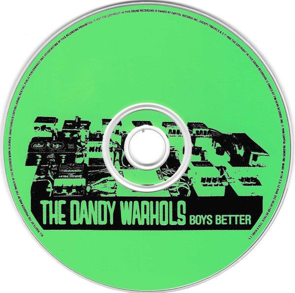 The Dandy Warhols : Boys Better (CD, Single, CD2)