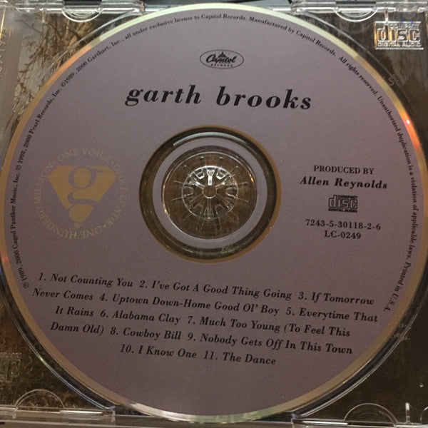 Garth Brooks : Garth Brooks (CD, Album, RE, S/Edition)