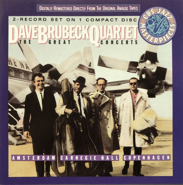 The Dave Brubeck Quartet : The Great Concerts (CD, Comp, RM)