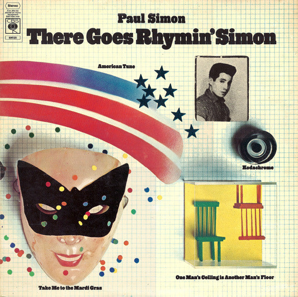 Paul Simon : There Goes Rhymin' Simon (LP, Album, Gat)