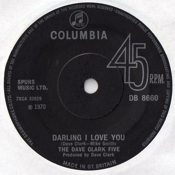 The Dave Clark Five : Everybody Get Together (7", Single)