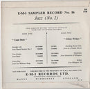 Count Basie, Johnny Hodges : E.M.I. SamplerRecord No, 16 Jazz No 2 (7", EP, Smplr)