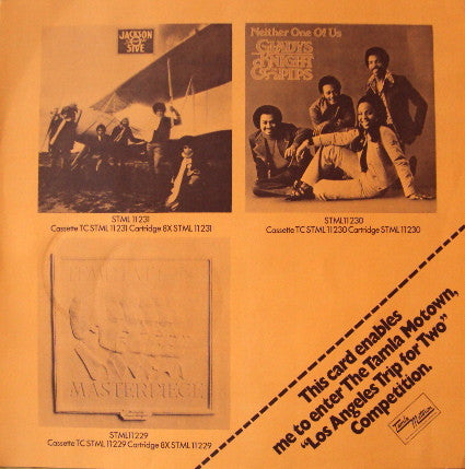 Gladys Knight & The Pips* : Neither One Of Us (LP)