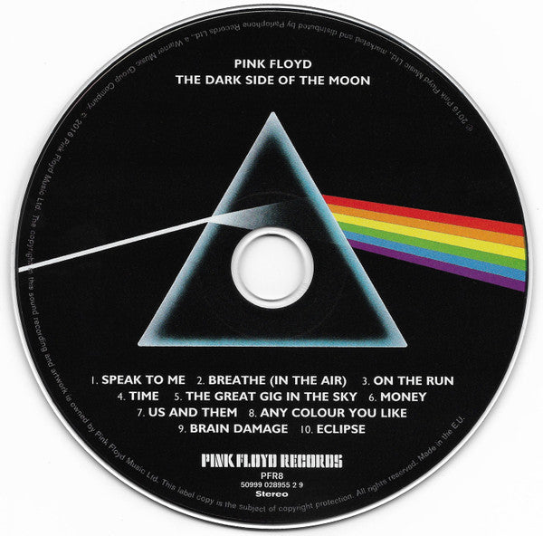 Pink Floyd : The Dark Side Of The Moon (CD, Album, RE, RM)