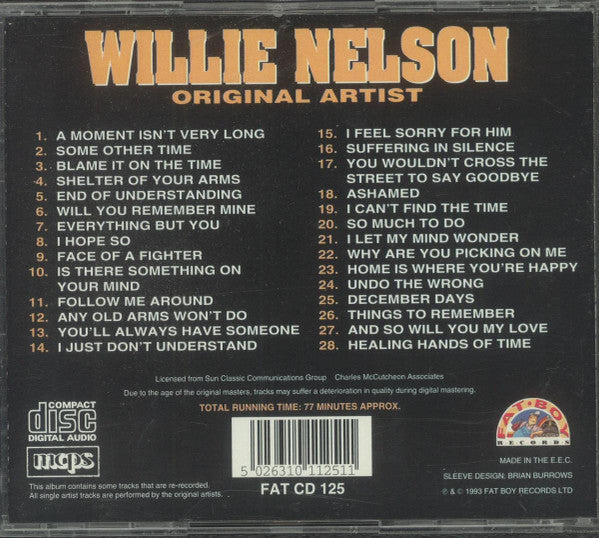 Willie Nelson : Willie Nelson (CD, Comp)