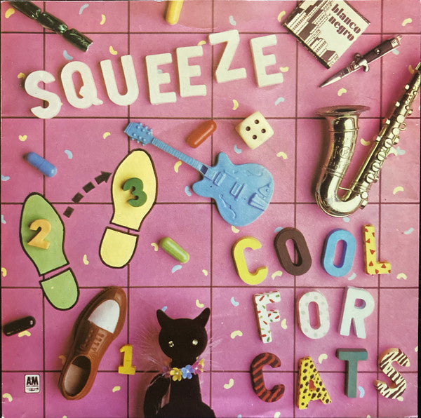 Squeeze (2) : Cool For Cats (7", Single, Pin)