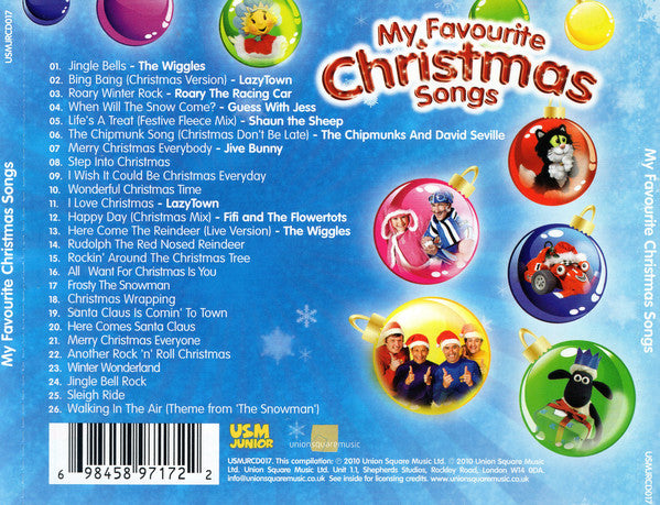Various : My Favourite Christmas Songs (CD, Album, Comp)