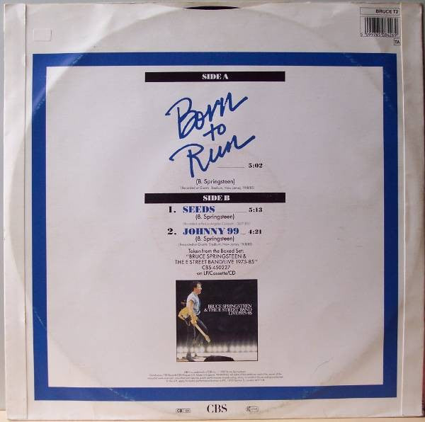 Bruce Springsteen & The E-Street Band : Born To Run (Live) (12")