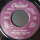 Helen Reddy : Take What You Find / Love's Not The Question (7", Single)