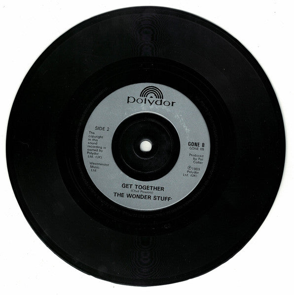 The Wonder Stuff : Golden Green / Get Together  (7", Single, Sil)