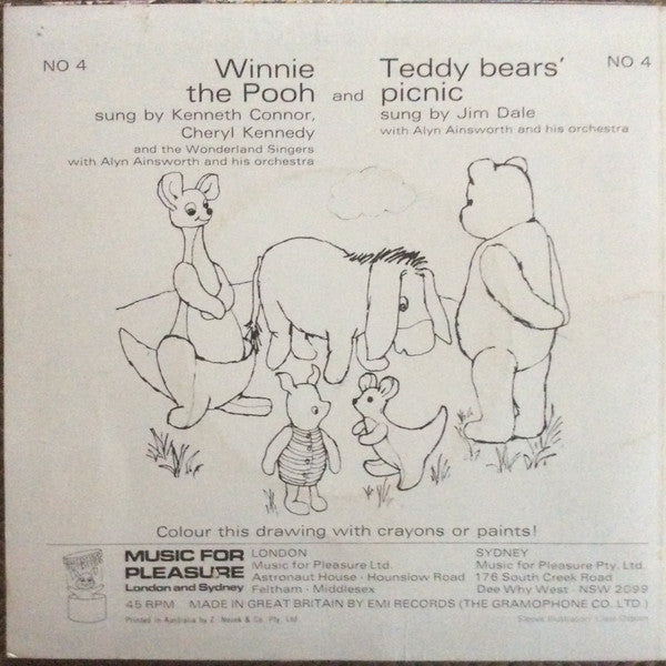 Various : Winnie the Pooh and Teddy bears' picnic (7", Single)