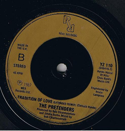 The Pretenders : My Baby (7", Single)
