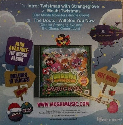 The Moshi Monsters Jingle Crew : Moshi Twistmas (CD, Single, Promo)