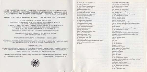 Van Morrison : Common One (CD, Album, RE, RM)