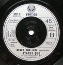 Status Quo : She Don't Fool Me (7", Single)