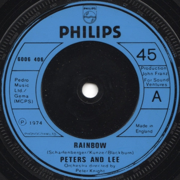 Peters And Lee* : Rainbow (7")