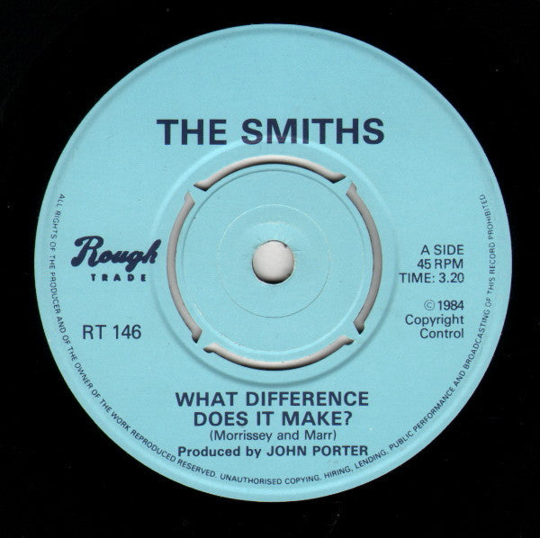 The Smiths : What Difference Does It Make? (7", Single, Pus)