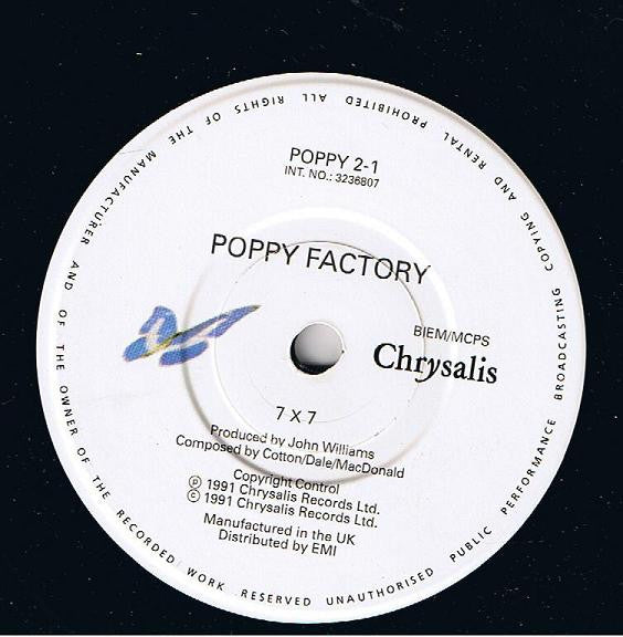 Poppy Factory : 7x7 (7")