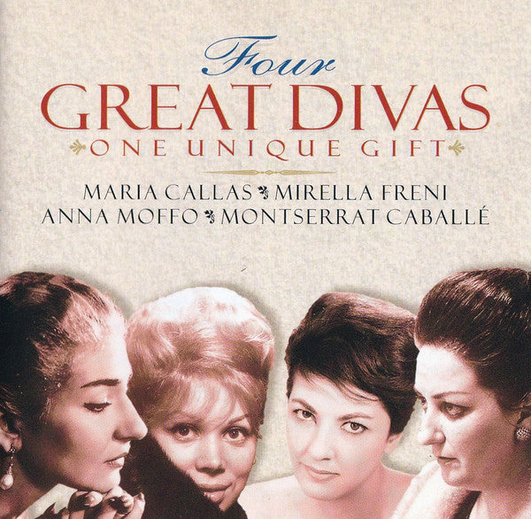 Various : Four Great Divas One Unique Gift (CD, Comp)