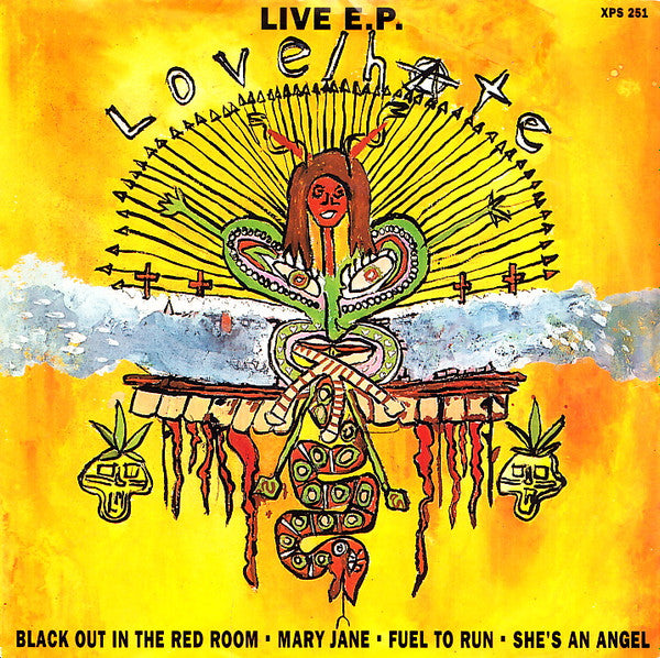 Love/Hate : Live  E.P. (7", EP, Promo)